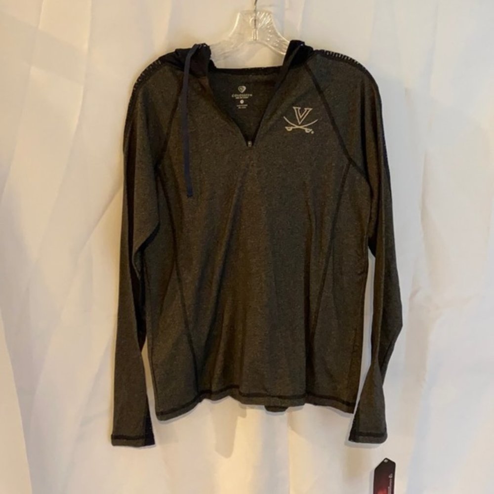 Virginia Cavaliers 1/4 Zip Up hoodie women’s Size M New